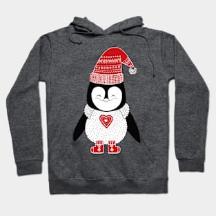 Christmas Penguin Hoodie